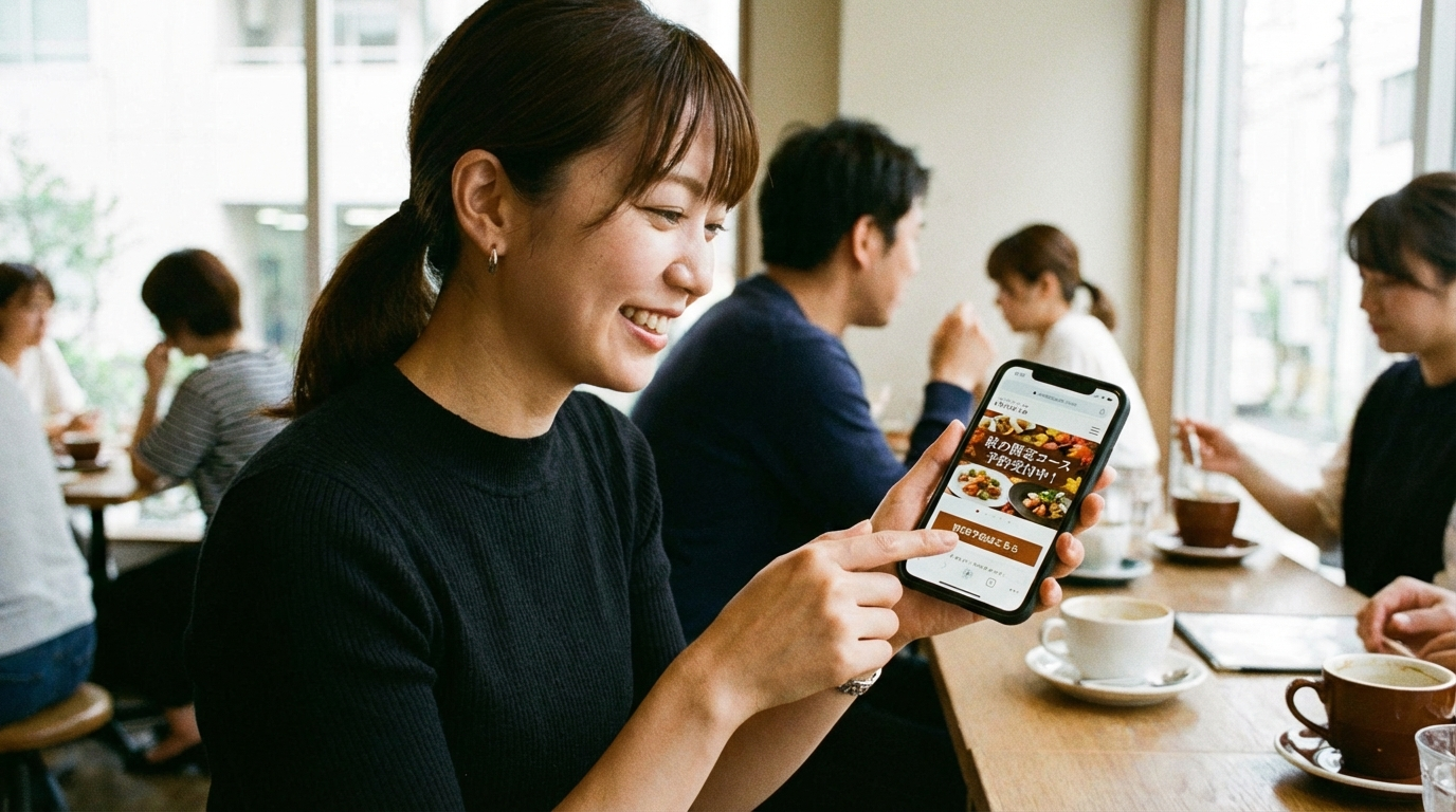 店内ギャラリーと追加ページのイメージ